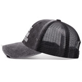 Embroidered Holes Baseball Sunscreen Hat YWXY-XYFS00017