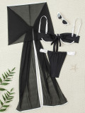 Sexy Beach Bow Swimsuit Three Piece Set GCAY-Y100