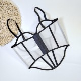 Lines Contrast Color Sling Tank Tops GXHF-81030