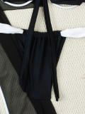 Sexy Beach Bow Swimsuit Three Piece Set GCAY-Y100