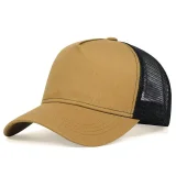 Solid-Color Mesh Patchwork Baseball Cap YWXY-XYFSMZ0117