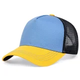 Solid-Color Mesh Patchwork Baseball Cap YWXY-XYFSMZ0117