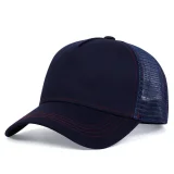 Solid-Color Mesh Patchwork Baseball Cap YWXY-XYFSMZ0117
