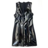 Sleeveless V Neck Mini Dress GPBY-D010035