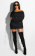 Solid Color Long Sleeve Bandage Dress GTYZ-7031