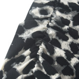 Leopard Printed Thickened Long Skirt MZ-2873