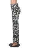 Leopard Printed Thickened Long Skirt MZ-2873