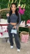 Plus Size Solid Color Long Sleeve Tops Two Piece Pants Set GHXF-HX0406