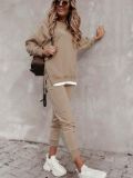 Solid Color Long SleeveTwo Piece Pants Set BS-YZ1423