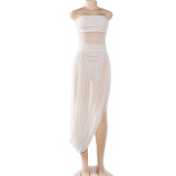 Off Shoulder Pleated Solid Color Maxi Dress XEF-K25D89153