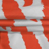 Zebra-Print Sleeveless Maxi Dress QHMD-3146