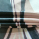 Long Sleeve Print Midi Dress QHMD-3106