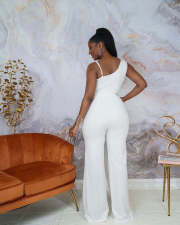 Solid Color Fashion Jumpsuit MXDF-6091