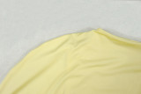 Solid-Color Ruffled Round-Neck Sleeveless Mini Dress GJYO-303838
