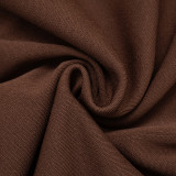 Solid Color Sling Square Neck Maxi Dress GSZM-D25DS511