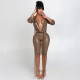 Solid Color Tie Up Tops Tight Fifth Pants Two Piece Set GSBD-J25ST338