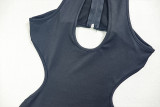 Hollow Out Sleeveless Backless Jumpsuit GJYO-006213