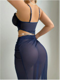 Lingerie Sexy Slash Shoulder Beach Set YQ-W904
