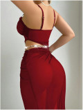Lingerie Sexy Slash Shoulder Beach Set YQ-W904