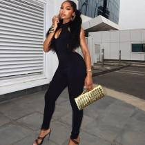 Hollow Out Sleeveless Backless Jumpsuit GJYO-006213