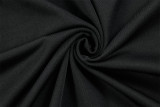 Solid Color Slash Shoulder Mini Dress GJYO-302560