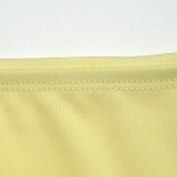 Solid Color One Shoulder Midi Dress GAXB-A670DS