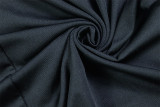 Solid Color Off Shoulder Tie Up Evening Dress GJYO-302558