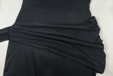 Solid Color Backless Split Maxi Dress GJYO-303387