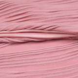 Water Ripple Off Shoulder Sexy Mini Dress YMYF-9264