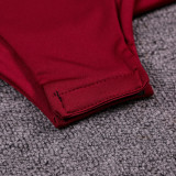 V Neck Long Sleeve Bodysuit YMYF-9263