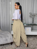 Solid Color Casual Pants BMF-795-1