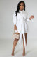 Long Sleeve Tie Up Shirt XHXF-942