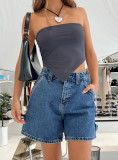 Casual Loose Denim Shorts GYAN-8946