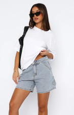 Casual Loose Denim Shorts GYAN-8946