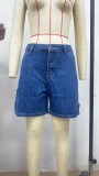 Casual Loose Denim Shorts GYAN-8946