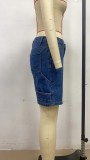 Casual Loose Denim Shorts GYAN-8946