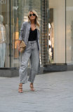 Fashion Deniim Coats Two Piece Pants Set GYAN-907