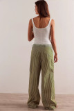 Loose Color Block Wide Leg Jeans GYAN-059