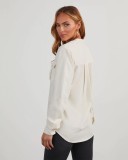 Fashion Long Sleeve Single Breasted Denim Shirt GYAN-16810