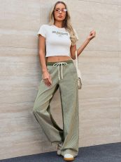 Loose Color Block Wide Leg Jeans GYAN-059