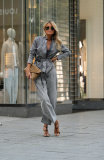 Fashion Deniim Coats Two Piece Pants Set GYAN-907