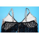 Leopard Print Lace Patchwork Two Piece Skirts Set YF-20133
