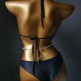 Diamond Tassel Halterneck Bikinis 2 Piece Swimsuit YWTT-2020001