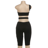 Rivet Sexy Hollow Out Backless Romper DLSF-K6Q01028A