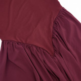 Solid Color Sleeveless Chiffon Slit Maxi Dress GSZM-D26DS024