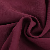 Solid Color Sleeveless Chiffon Slit Maxi Dress GSZM-D26DS024
