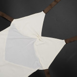 Halterneck Sleeveless Backless Seventh Jumpsuit GSZM-C26JP028