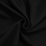 Solid Color Tie Up Halterneck Romper GDSF-C26JP020