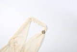 Halterneck Backless Mini Dress GZJQ-K6D01281A