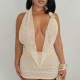 Halterneck Backless Mini Dress GZJQ-K6D01281A